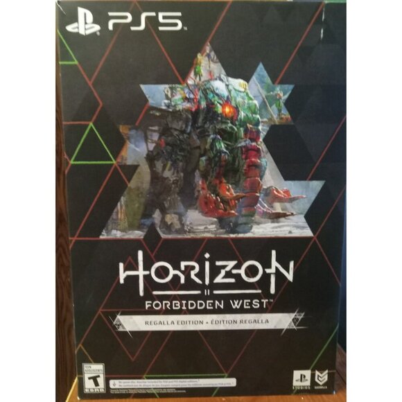 Horizon Forbidden West Regalla Ed. PS5 New In Box NIB Sealed Sony RPG Collector - Picture 1 of 15